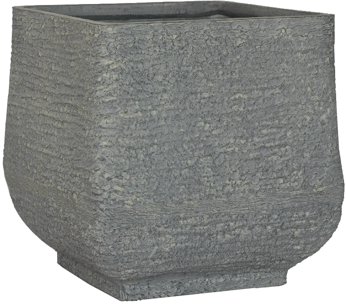 Pot Cobblestone Grey Square