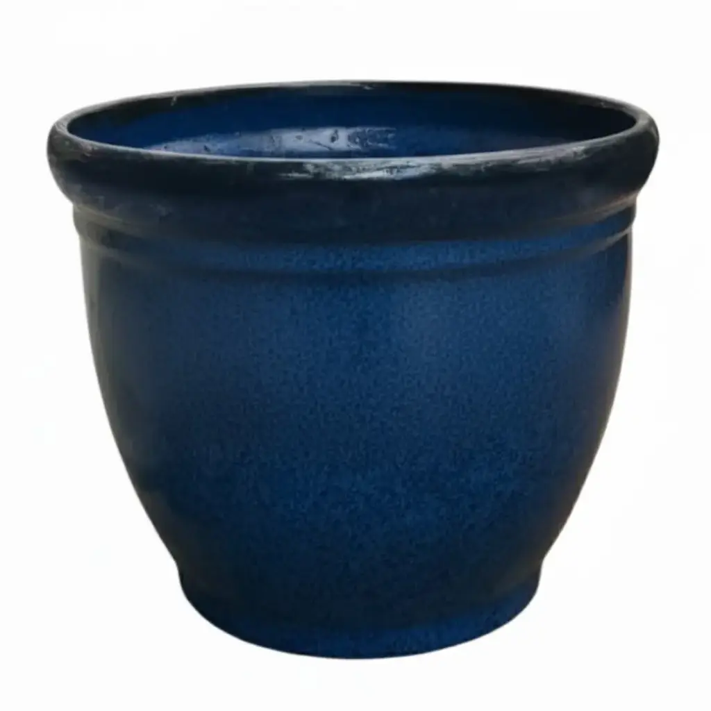 Pot Belly Planter Royal Blue