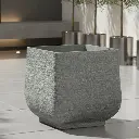 Pot Cobblestone Grey Square