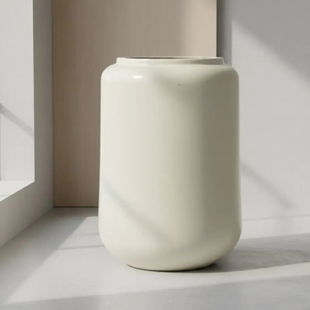 Pot FRA85A Plain White