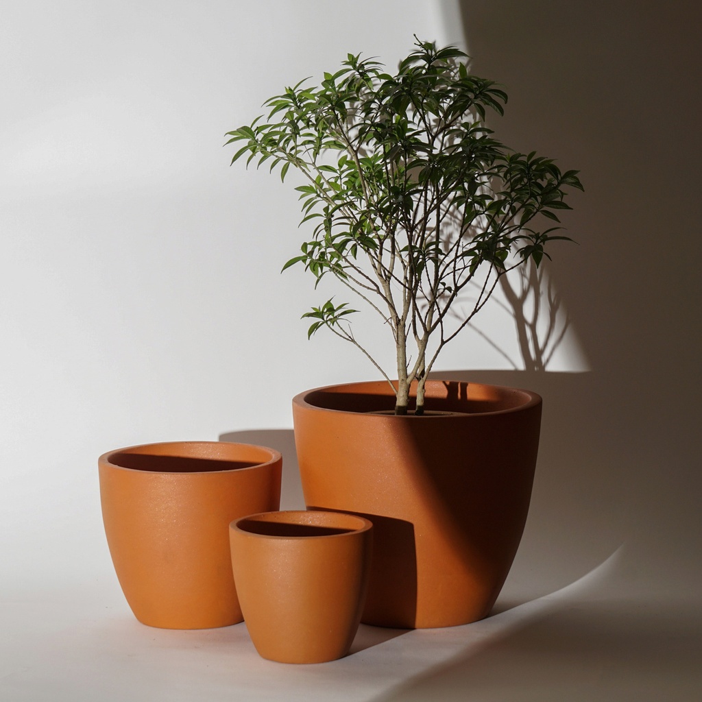 [Pot Kornet _468_R_4.5] टेराकोटा पॉट कॉर्नेट (4.5")