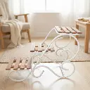 स्टॅंड 3 स्टेप स्टाईल फ्लॉवर पॉट स्टॅंड