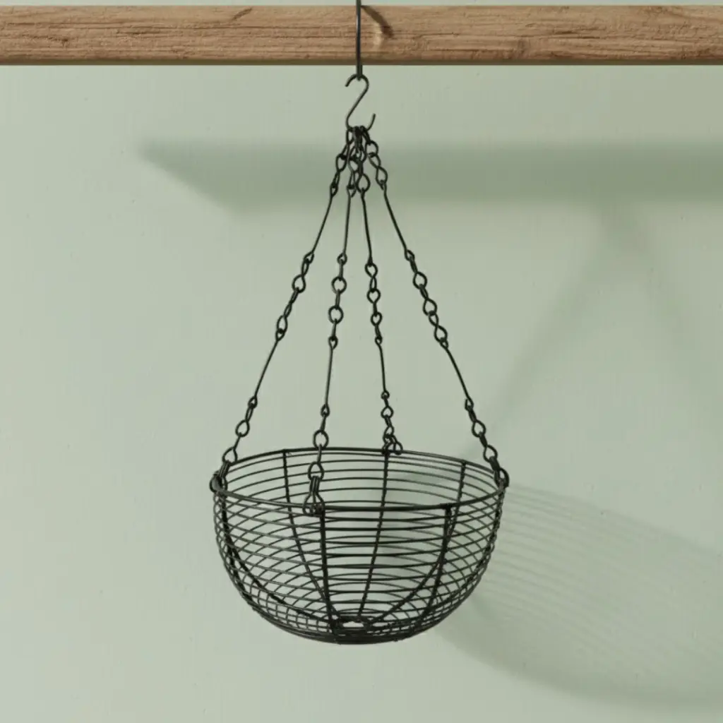 [MEPO HABA D020] Wire Hanging Basket  (8")