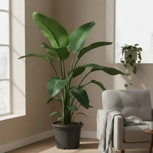 White Bird of Paradise, Strelitzia nicolai