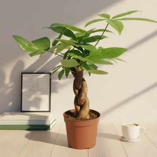 Braided Money tree, Pachira aquatica