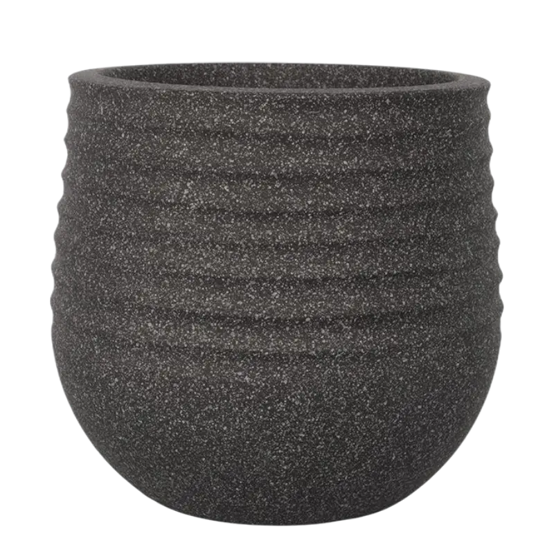 Pot Mediterranean Black Tall