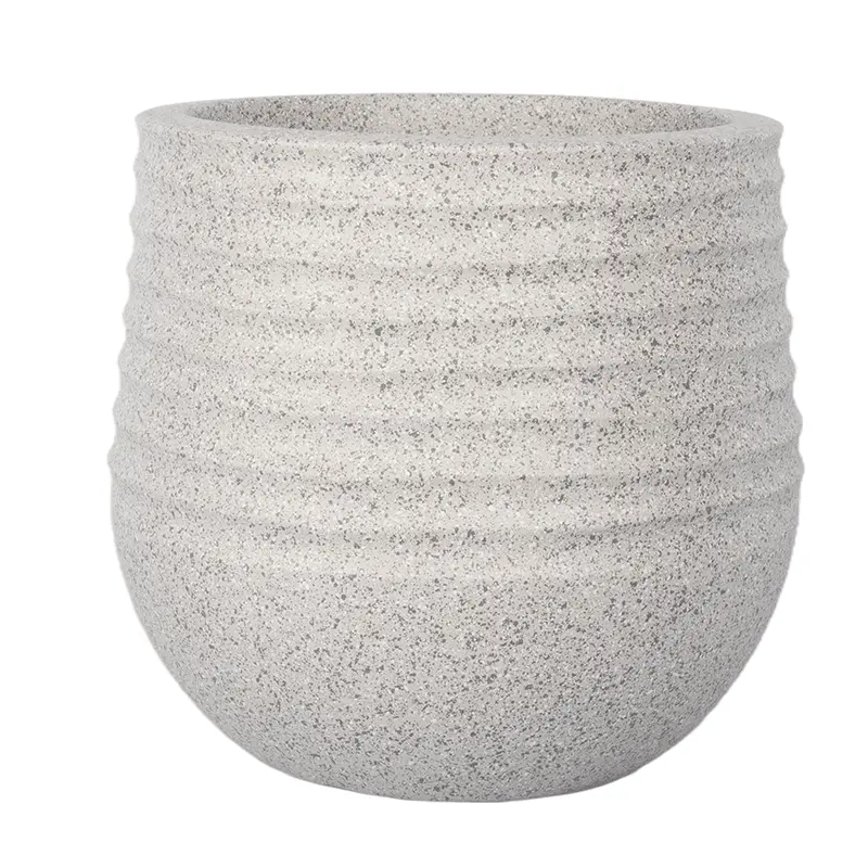 Pot Mediterranean Beige Tall