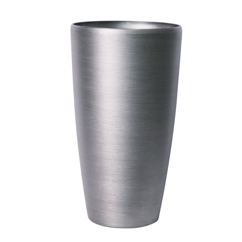 Pot Brushed Steel