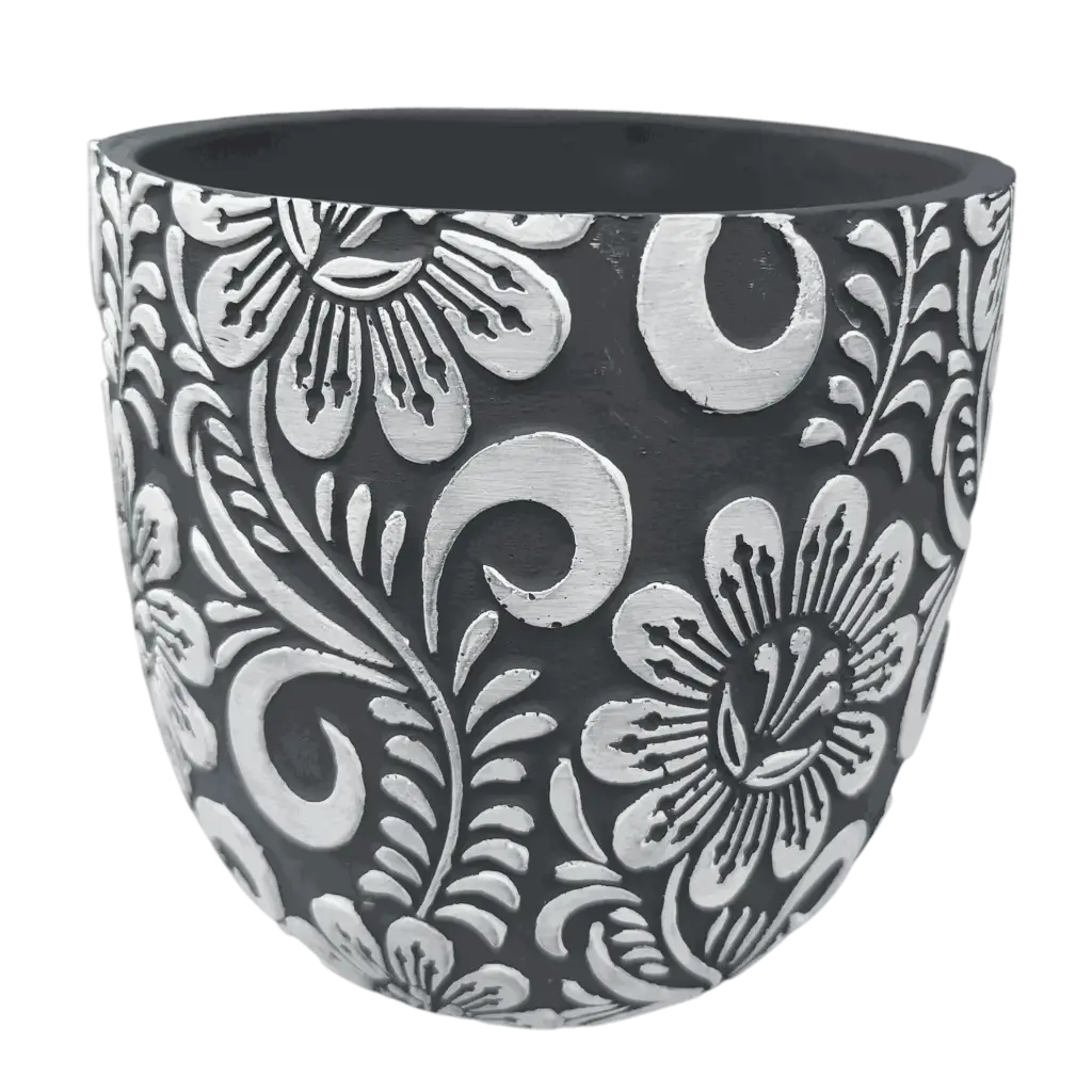 Pot Ceramic Floral A578