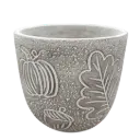 Pot Ceramic Autumn cone A584