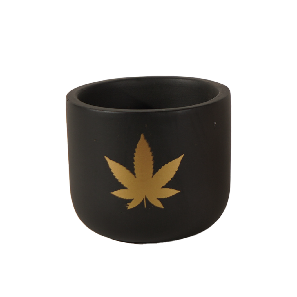 Pot Terracotta Kyna with Leaf 