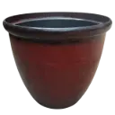 Pot Egg Planter Red