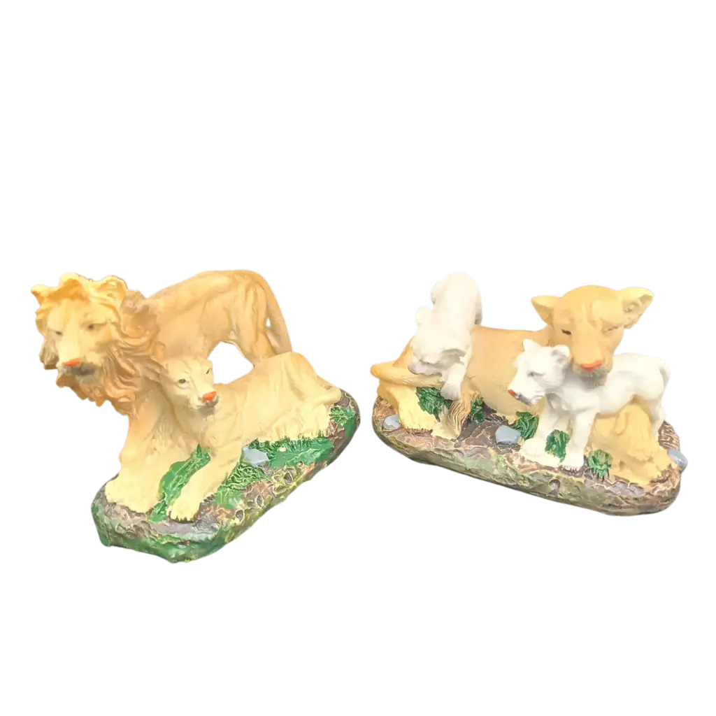Miniature Animal & Bird - Lion Family