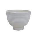 Pot Silk Road Bowl White Stone