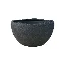 [POPS CHRO D049 H0.32] Pot Handmade Bowl Charcoal.webp