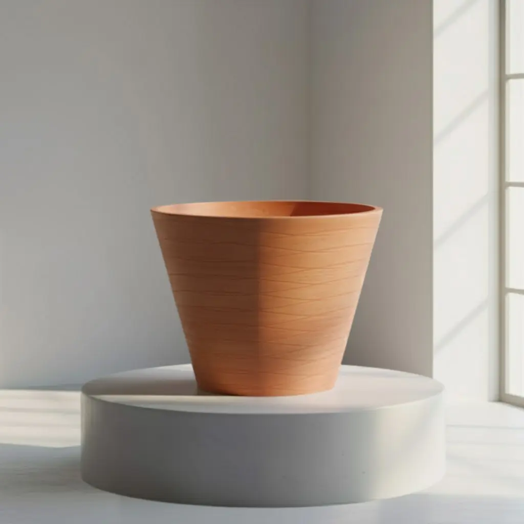 Pot Round New Terracotta B