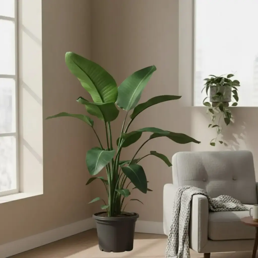 White Bird of Paradise, Strelitzia nicolai