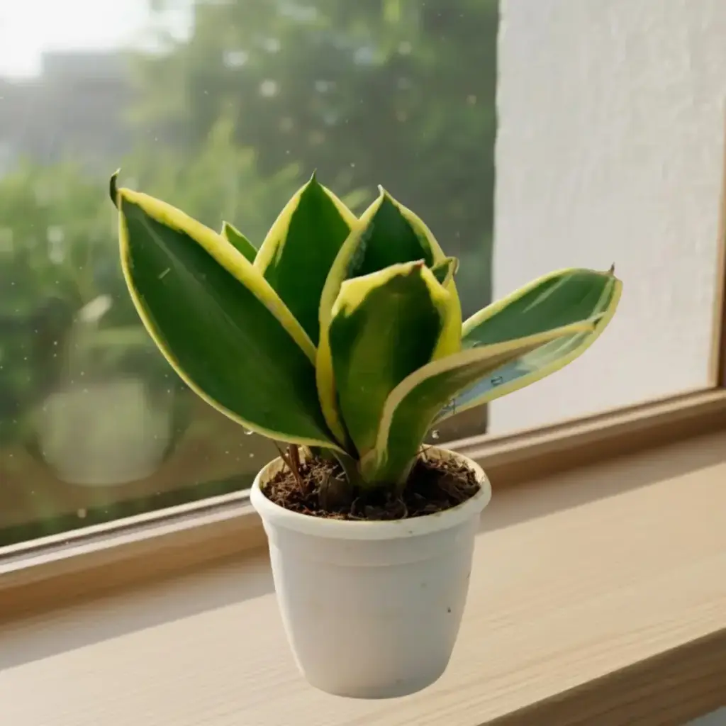 Snake plants, Sansevieria trifasciata lotus