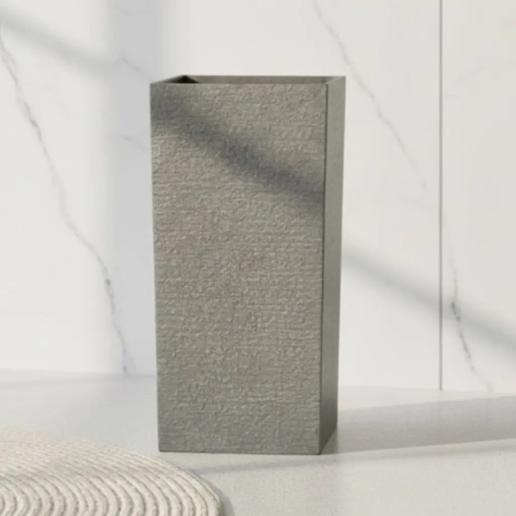 Pot Cobblestone Grey Tall