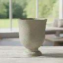 Pot Huskey White Urn