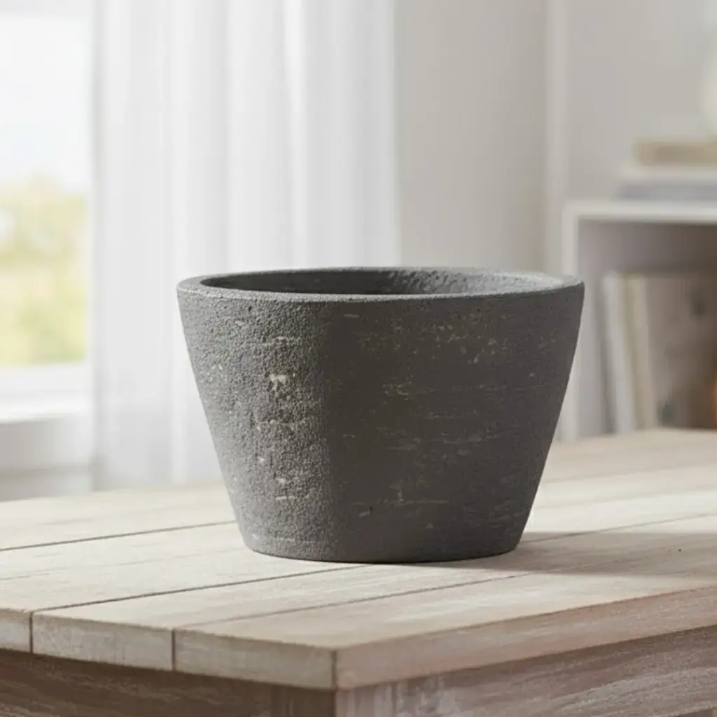 Pot Ash Stone Bowl Round