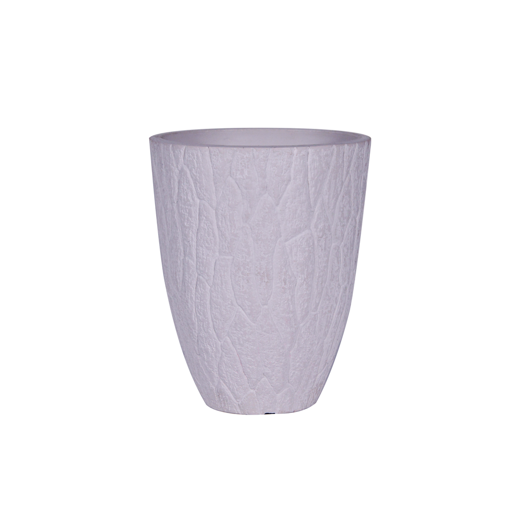 Pot Elm White Stone