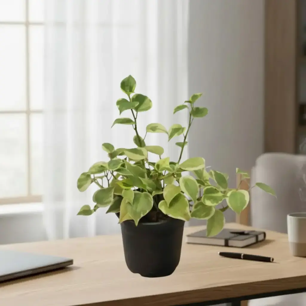 [PLFP PEVR PT 0008  326ml] Peperomia scandens variegata (Pot # 3'' 326ml)