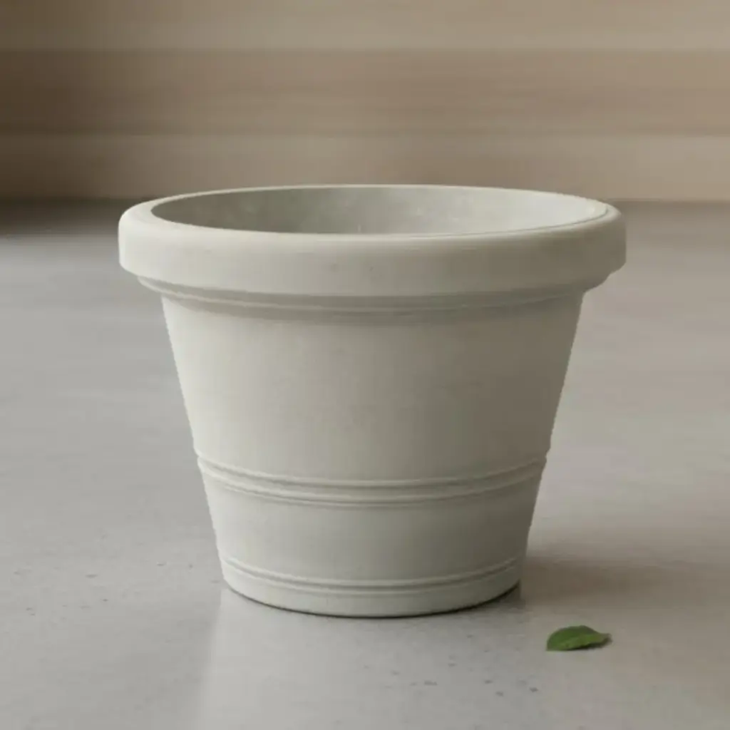 [POPS LGRO D060 H046] पॉट बेल्जियम बी (Light Grey)