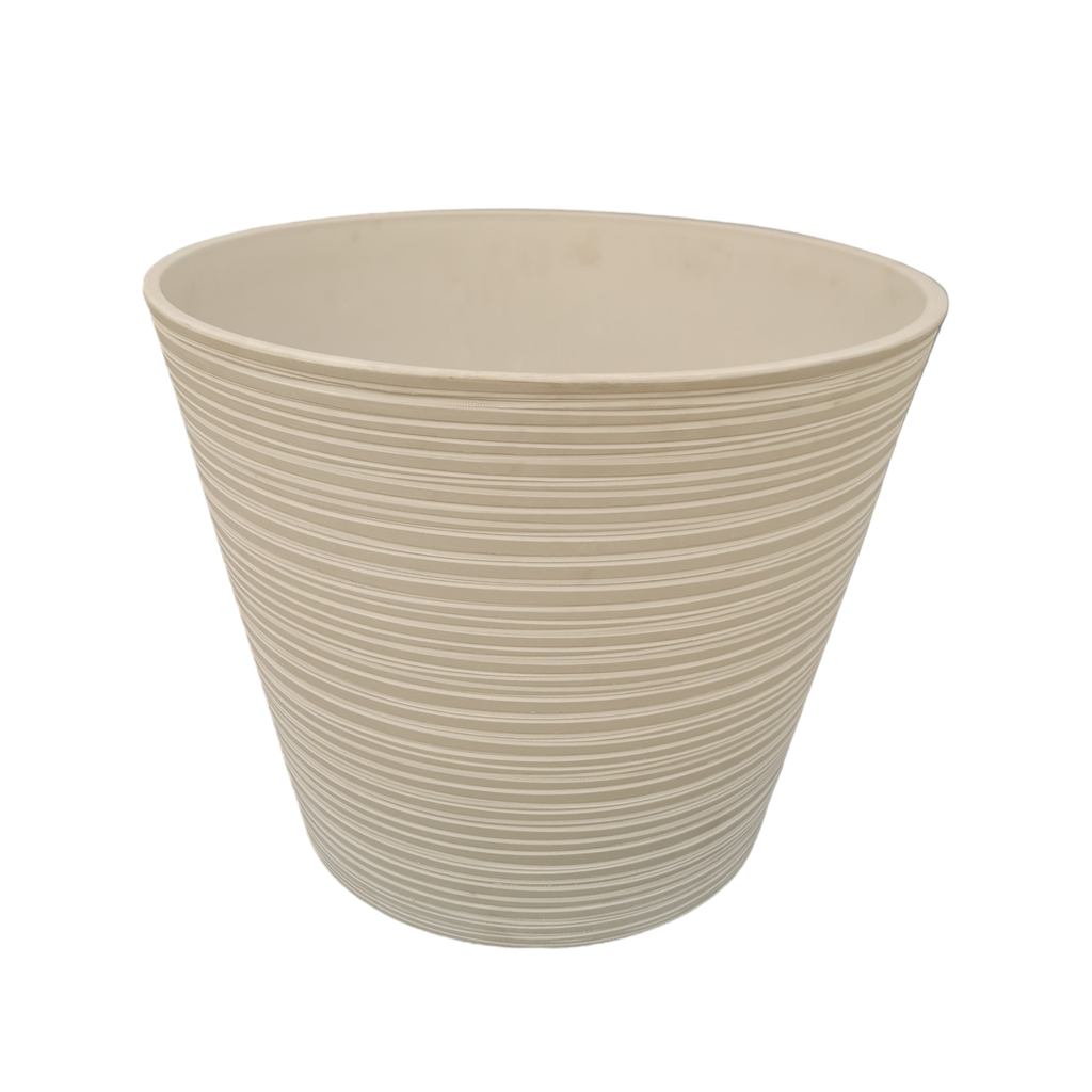 Pot Carved Lines C