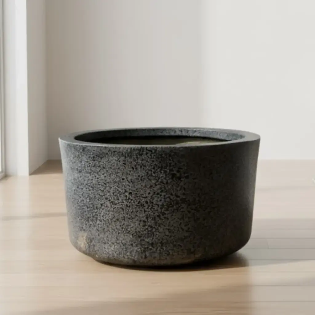 Pot FRA78C Grey Stone Finish