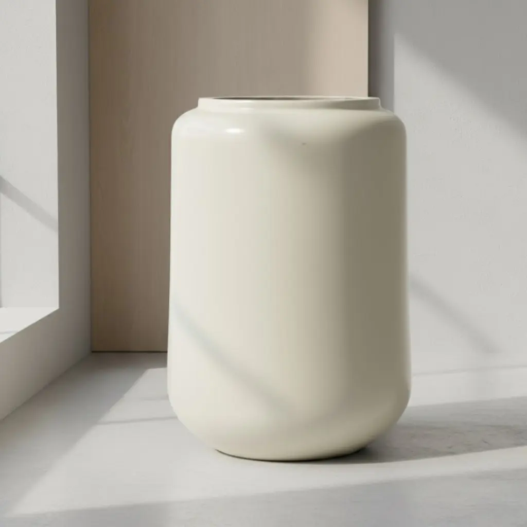 Pot FRA85A Plain White