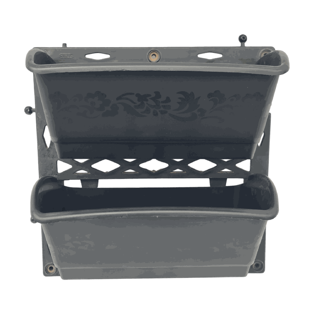 Pot Vertical Garden Black 12x12