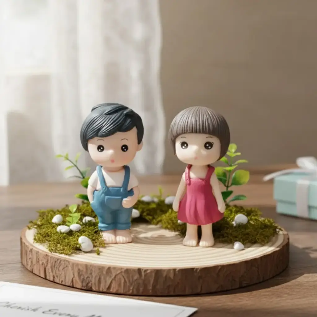 Miniature Gallace Couple