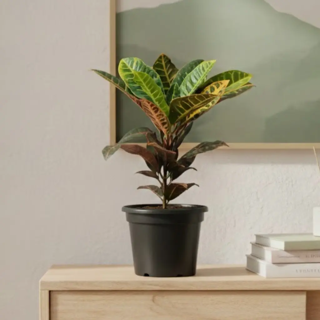 Croton petra, Codianeum variegatum