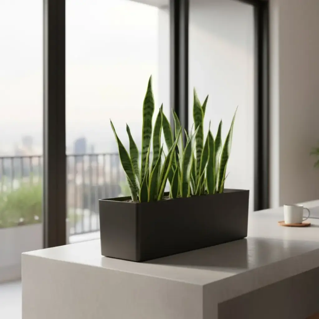 [SL6073C.15  Coal Black] पॉट क्लासिक ट्रफ (Size C, Coal Black)