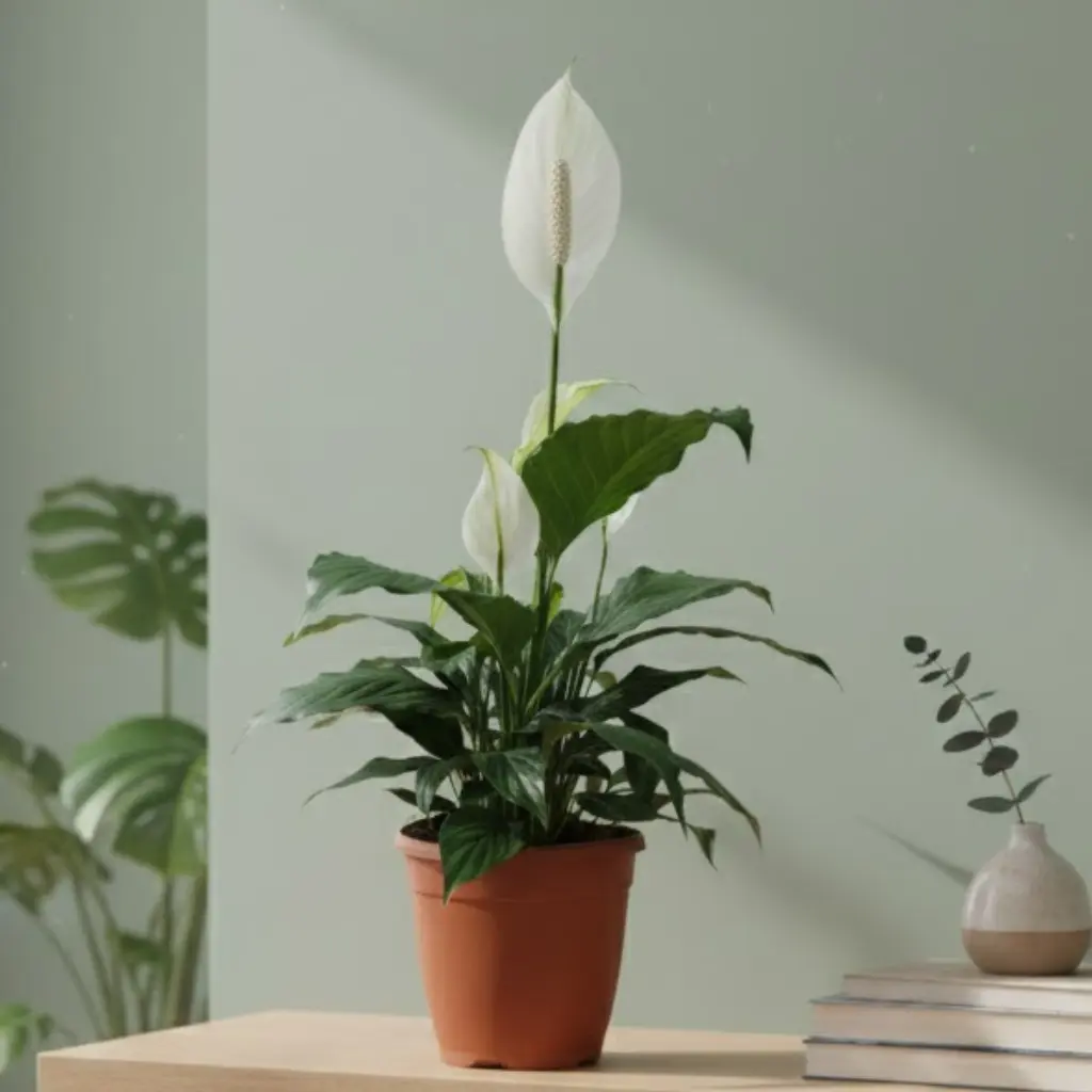 Peace Lily, Spathiphyllum wallisii petite