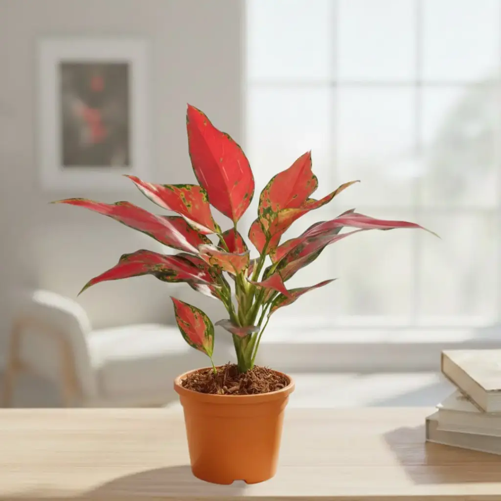 [PLFP ALBB PT 0010 785ml H015] Aglaonema cherry baby (Pot # 4'' 785ml)