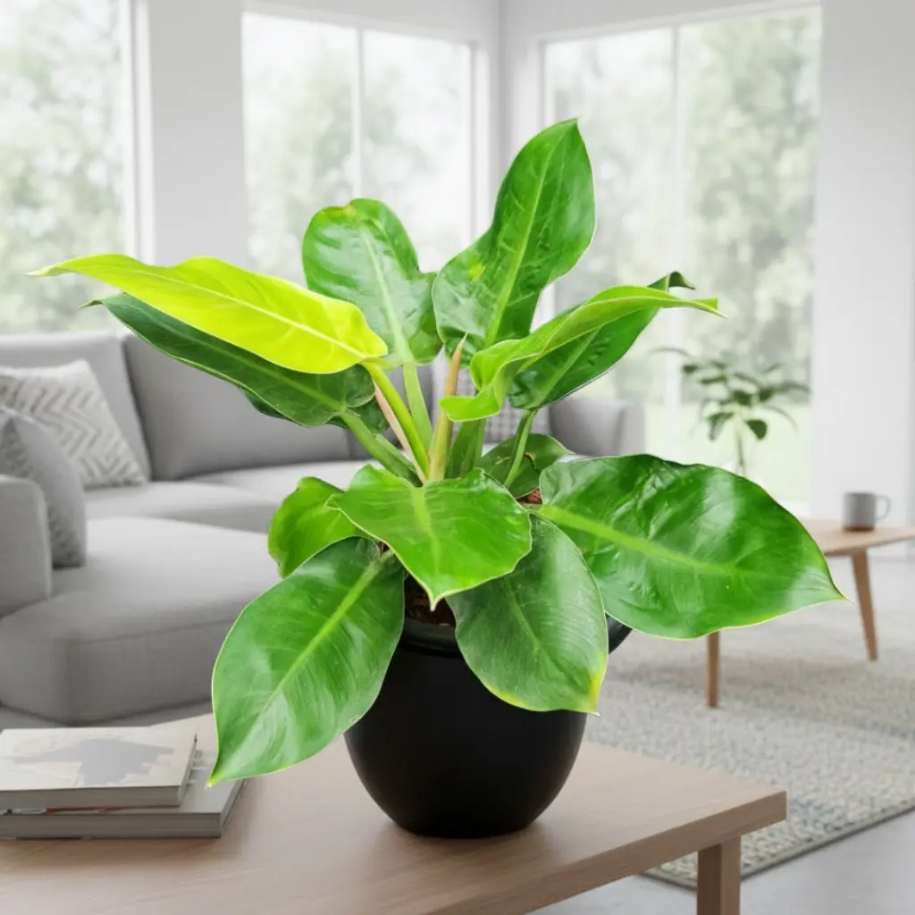 Philodendron moonshine