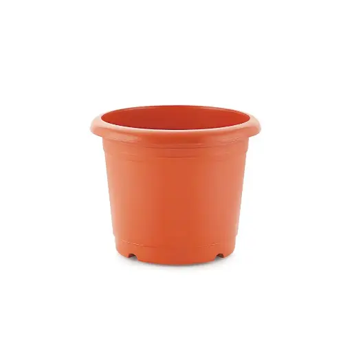 [POPL TCRO V9.4L H023 D028 D021] Pot Nisarga 301 (Terracotta Round)