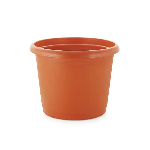 [POPL TCRO V35.8L H037 D048 D033] Pot Nisarga 304 (Terracotta Round)