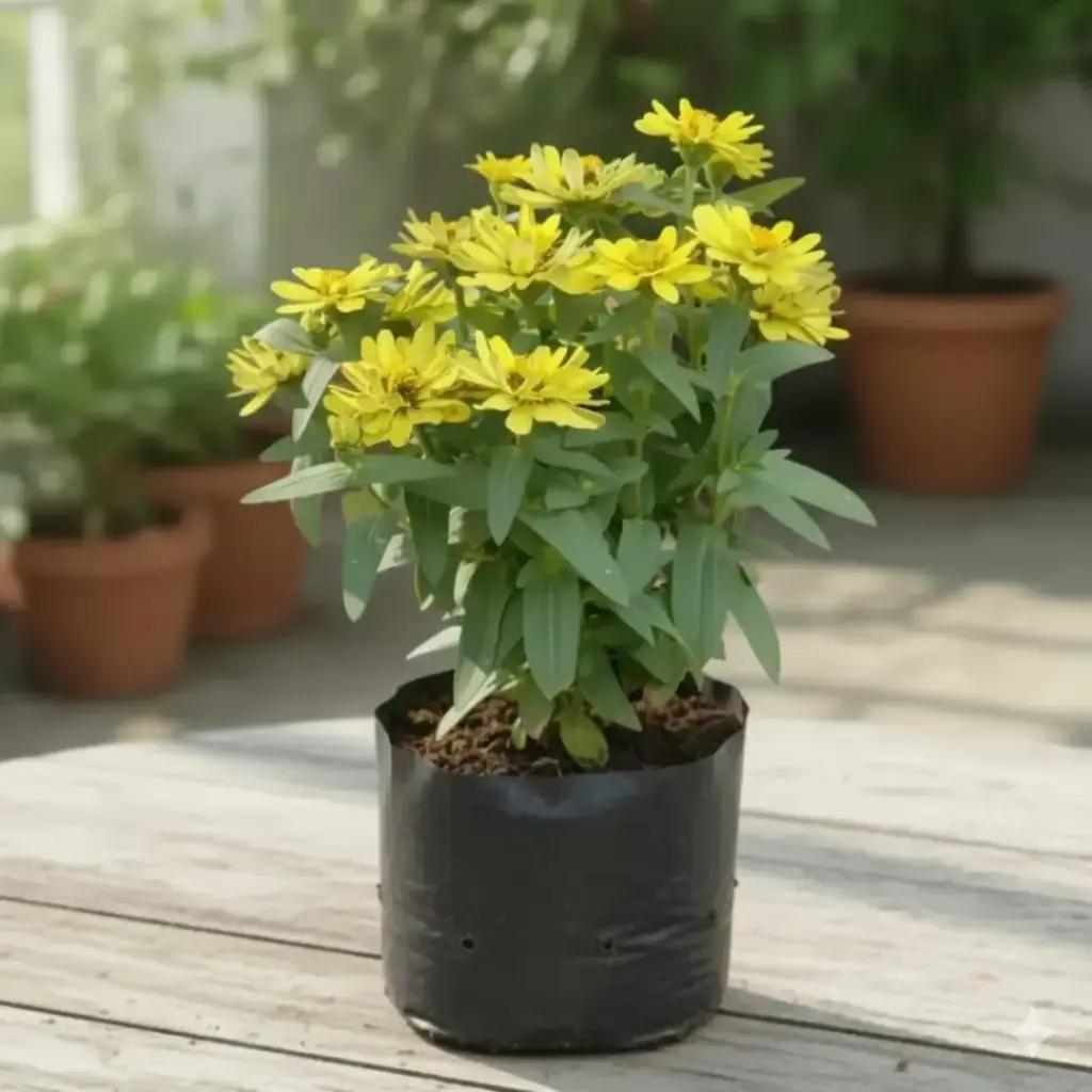 ज़िनिया एलीगैंस मिक्स कलर