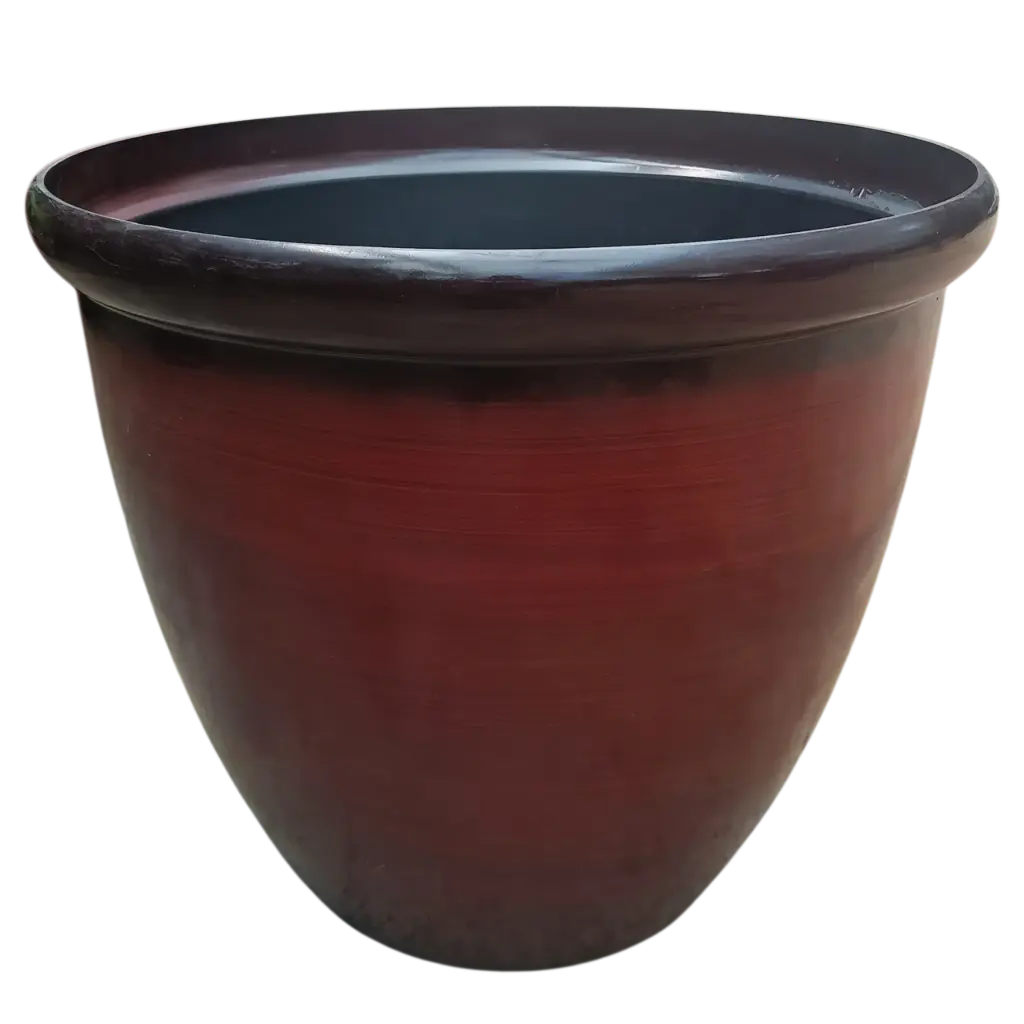 Pot Egg Planter Red