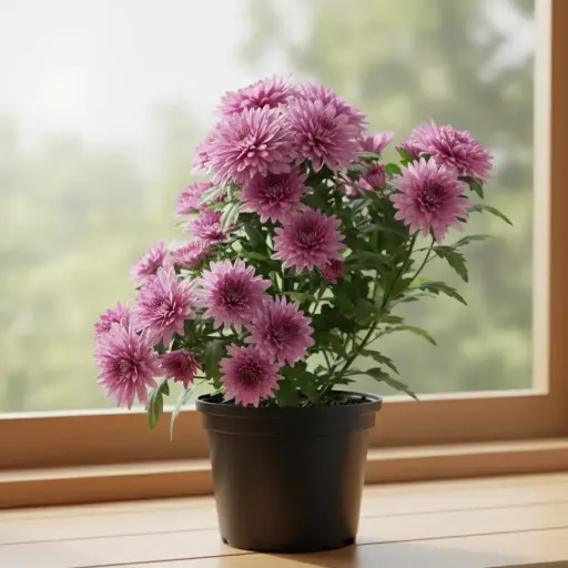 Shevanti Purple, Chrysanthemum morifolium  