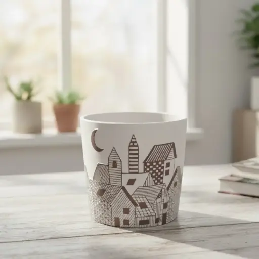 Pot Ceramic Midnight A601