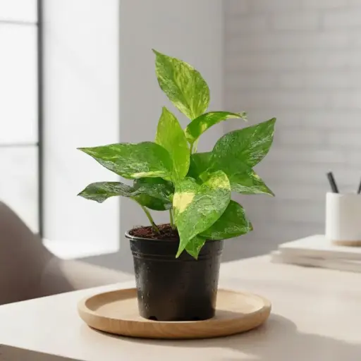 Money plant varigated, Epipremnum aureum