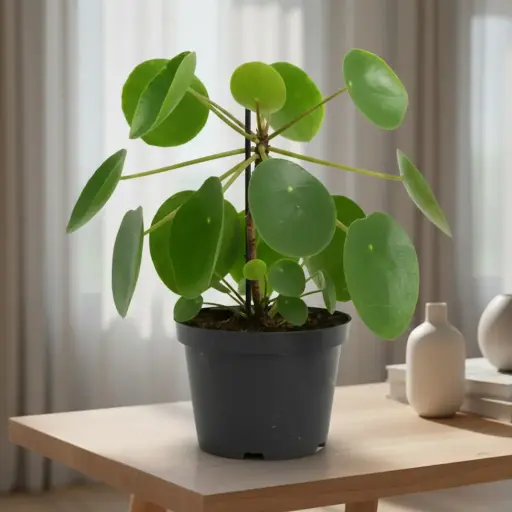 Chinese money plant, Pilea pepromiodes