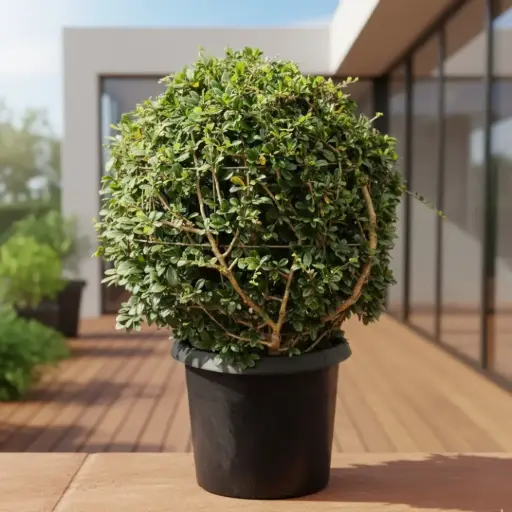 Malpighia coccigera round ball