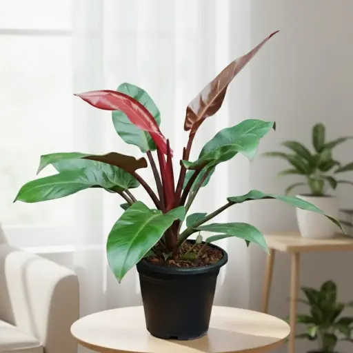 Philedendron sun red