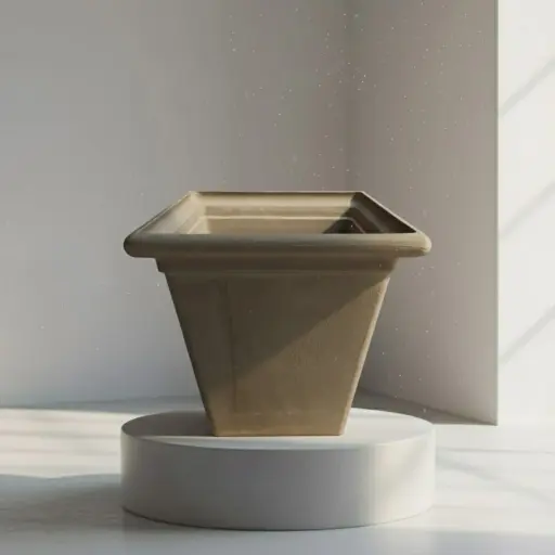 [POPS CHSQ V034L L040 W040 H040] Pot BLSF40 Charcoal