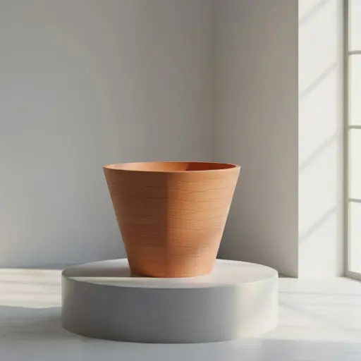 Pot Round New Terracotta C